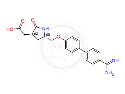 Chemical structure of Fradafiban