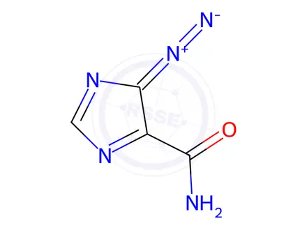 Chemical structure of Temozolomide Impurity 4(Temozolomide EP Impurity D)