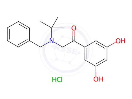 Chemical structure of Terbutaline EP Impurity D
