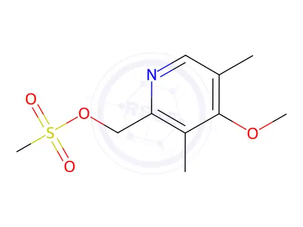 Chemical structure of Omeprazole Impurity 129