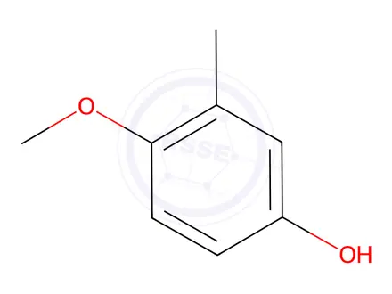Chemical structure of 4-methoxy-3-Methylphenol