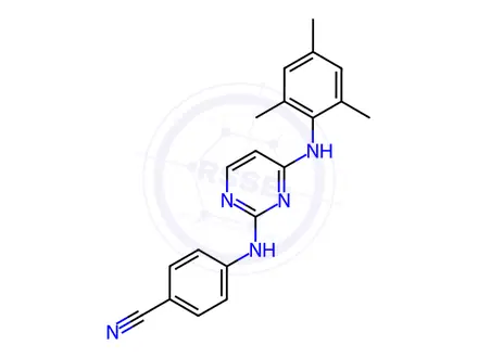 Chemical structure of Dapivirine