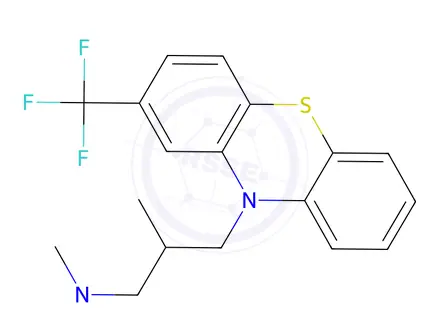 Chemical structure of Triflupromazine Impurity 2 (Trifluomeprazine)