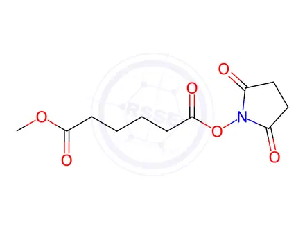 Chemical structure of Methyl N-Succinimidyl adipate