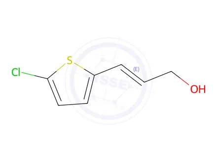 Chemical structure of 3-(5-Chlorothiophen-2-yl)prop-2-en-1-ol