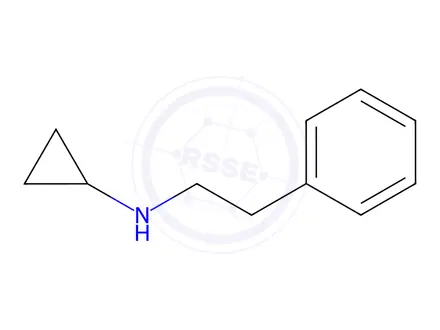Chemical structure of n-Phenethylcyclopropanamine