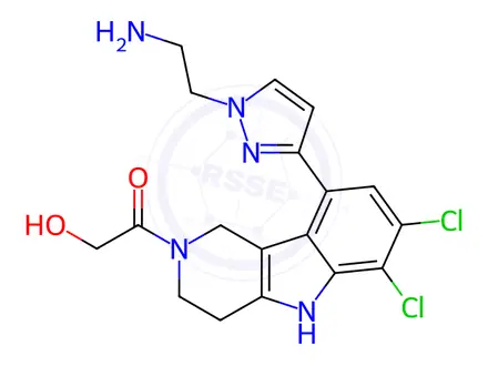 Chemical structure of G 140 Impurity 1