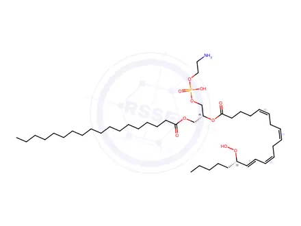 Chemical structure of 1-Stearoyl-2-15(S)-HpETE-sn-glycero-3-PE