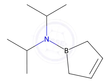 Chemical structure of N,N-Diisopropyl-2,5-dihydro-1H-borol-1-amine