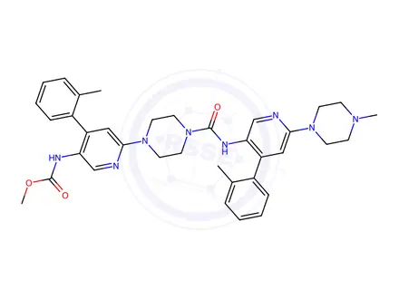 Chemical structure of Netupitant Impurity 49