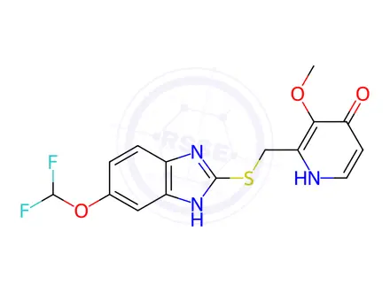 Chemical structure of Pantoprazole Impurity 27