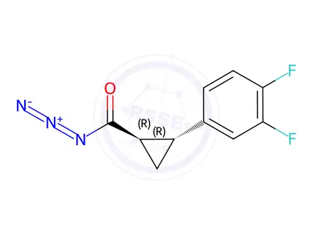 Chemical structure of Ticagrelor Impurity 277
