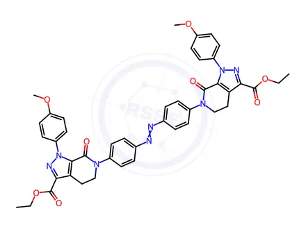 Chemical structure of Apixaban Impurity 73