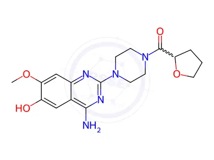 Chemical structure of Terazosin Impurity 7(Terazosin EP Impurity G)
