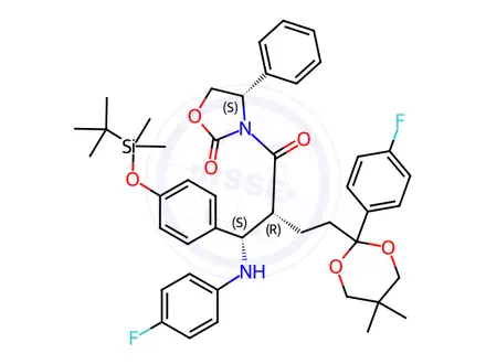 Chemical structure of Ezetimibe Impurity 255