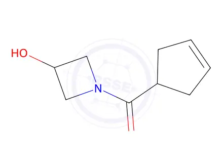 Chemical structure of 1-(Cyclopent-3-ene-1-carbonyl)azetidin-3-ol