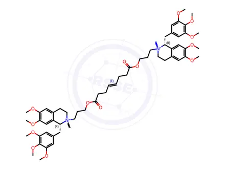 Chemical structure of Mivacurium