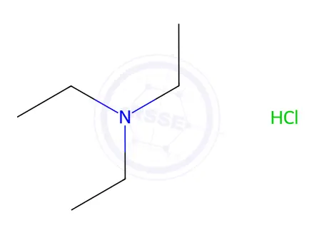 Chemical structure of Triethylamine Hydrochloride