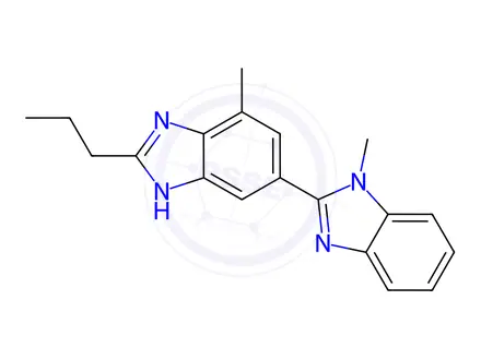 Chemical structure of Telmisartan EP Impurity A
