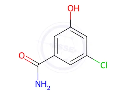 Chemical structure of 3-Chloro-5-hydroxybenzamide