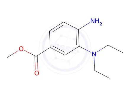 Chemical structure of Methyl 4-amino-3-(diethylamino)benzoate