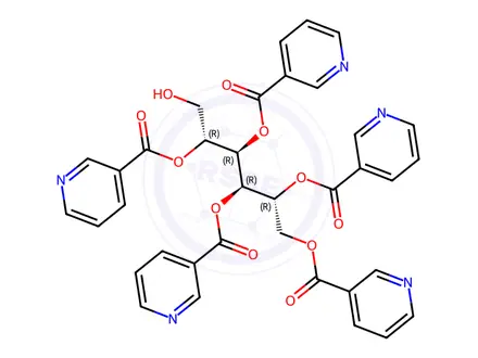 Chemical structure of Mannose Impurity 34
