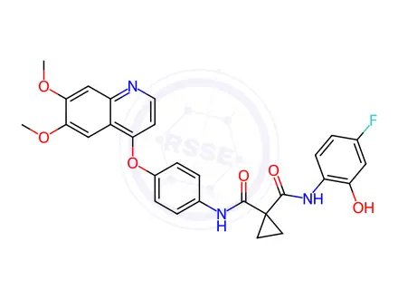 Chemical structure of Cabozantinib Impurity 150
