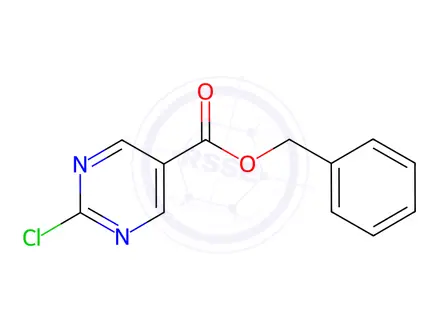 Chemical structure of Benzyl 2-chloropyrimidine-5-carboxylate