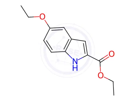 Chemical structure of Ethyl 5-ethoxy-1H-indole-2-carboxylate