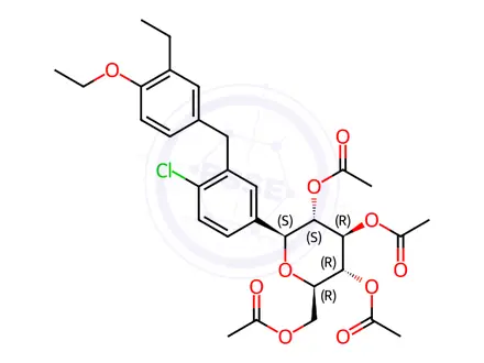 Chemical structure of Dapagliflozin Impurity 108