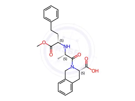 Chemical structure of Quinapril Methyl Ester Analog