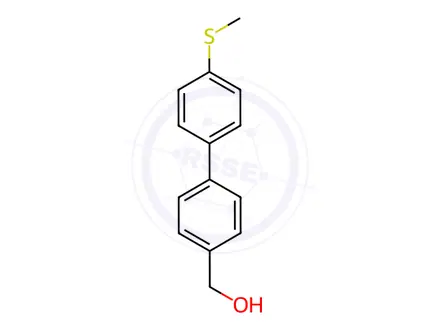 Chemical structure of (4'-(Methylthio)-[1,1'-biphenyl]-4-yl)methanol
