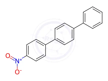 Chemical structure of 4-Nitro-P-terphenyl