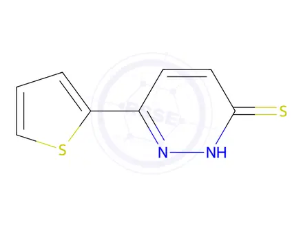 Chemical structure of 6-(Thiophen-2-yl)pyridazine-3(2H)-thione