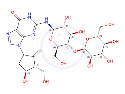 Chemical structure of Entecavir Impurity 42