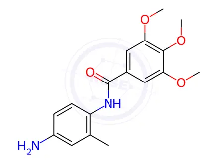 Chemical structure of N-(4-Amino-2-methylphenyl)-3,4,5-trimethoxybenzamide