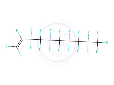 Chemical structure of Perfluorodecene-1