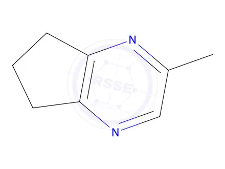 Chemical structure of 5-Methyl-6,7-dihydro-5H-cyclopentapyrazine