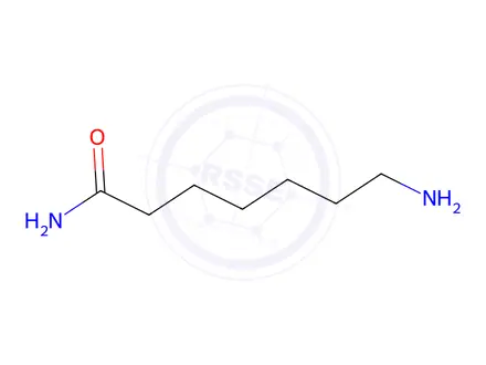 Chemical structure of 7-Aminoheptanamide