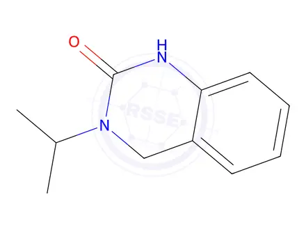Chemical structure of 3-(propan-2-yl)-1,2,3,4-tetrahydroquinazolin-2-one