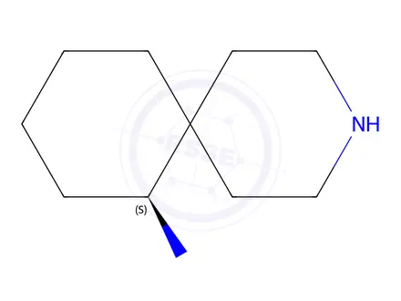 Chemical structure of (S)-3-azaspiro[5.5]Undecan-7-amine