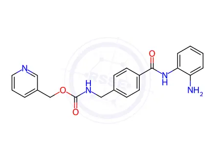 Chemical structure of Entinostat