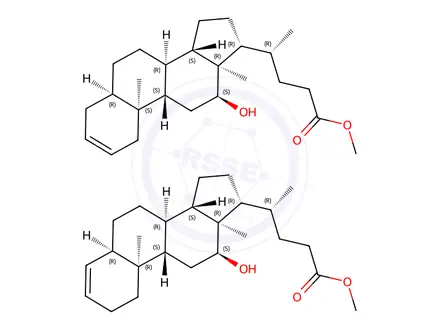 Chemical structure of Deoxycholic acid Impurity 21