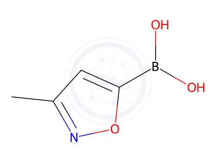 Chemical structure of (3-Methylisoxazol-5-yl)boronic Acid