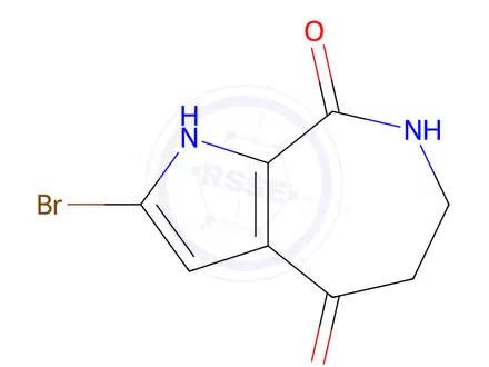 Chemical structure of 2-Bromo-1H,4H,5H,6H,7H,8H-pyrrolo[2,3-c]azepine-4,8-dione