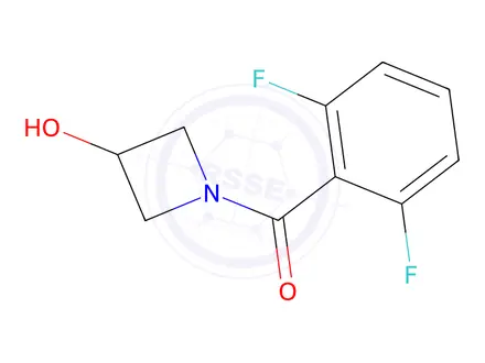 Chemical structure of 1-(2,6-difluorobenzoyl)azetidin-3-ol