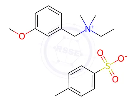 Chemical structure of Emilium tosylate