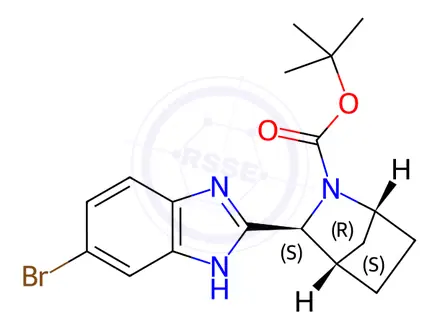 Chemical structure of Ledipasvir Impurity 26