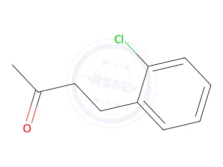 Chemical structure of 4-(2-Chlorophenyl)-2-butanone