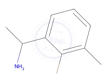 Chemical structure of 1-(2-BROMO-3-METHYLPHENYL)ETHAN-1-AMINE